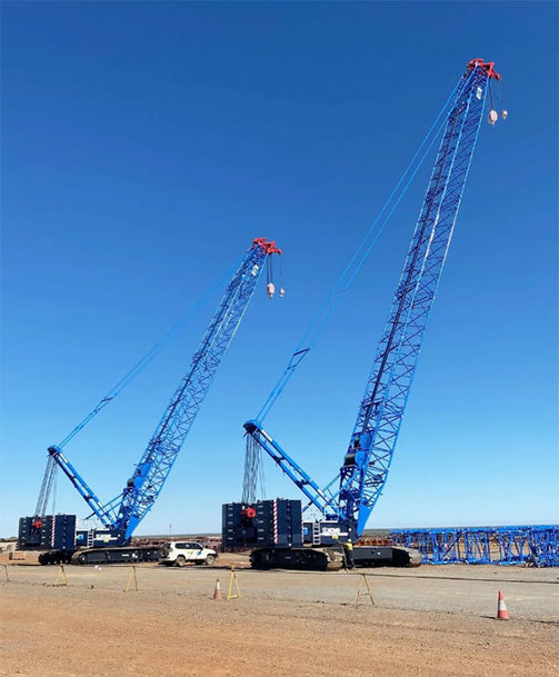 Tapping into the high-end market! XCMG’s Customized “Blue Armor” Debut in Australia